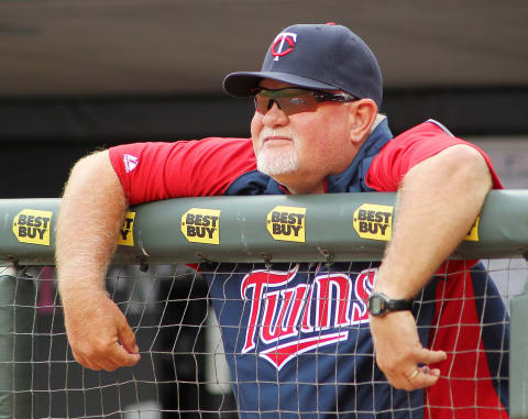 MINNEAPOLIS, MN – SEPTEMBER 8: Manager Ron Gardenhire of the Minnesota Twins looks on in the 8th inning against the Toronto Blue Jays during their baseball game on September 8, 2013 at Target Field in Minneapolis, Minnesota. (Photo by Andy Clayton-King/Getty Images)