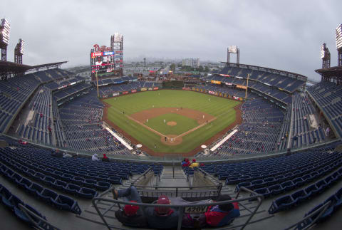 PHILADELPHIA, PA – OCTOBER 3: A general view of the game between the Miami Marlins and Philadelphia Phillies on October 3, 2015 at Citizens Bank Park in Philadelphia, Pennsylvania. The Marlins defeated the Phillies 7-6. (Photo by Mitchell Leff/Getty Images)