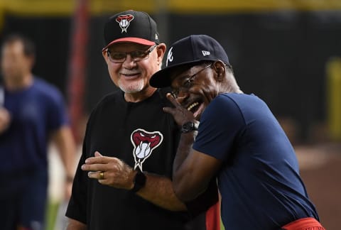 PHOENIX, AZ – JULY 24: Third base coach Ron Washington