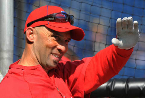 CLEARWATER, FL – FEBRUARY 25: Outfielder Raul Ibanez