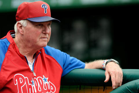 WASHINGTON, DC – AUGUST 09: Manager Charlie Manuel