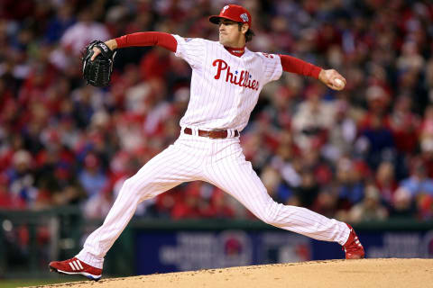 PHILADELPHIA – OCTOBER 27: Cole Hamels