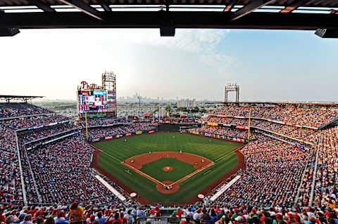 PHILADELPHIA, PA – JUNE 19: A general view of Citizens Bank Park during the game between the Colorado Rockies and Philadelphia Phillies on June 19, 2012 in Philadelphia, Pennsylvania. (Photo by Drew Hallowell/Getty Images)