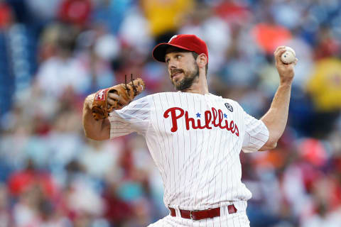 PHILADELPHIA, PA – JULY 26: Starting pitcher Cliff Lee #33 of the Philadelphia Phillies throws a pitch in the first inning of the game against the Arizona Diamondbacks at Citizens Bank Park on July 26, 2014 in Philadelphia, Pennsylvania. (Photo by Brian Garfinkel/Getty Images)