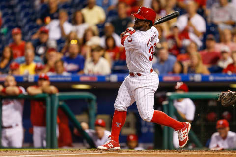 PHILADELPHIA, PA – SEPTEMBER 20: Odubel Herrera #37 of the Philadelphia Phillies looks on after hitting a two run home run in the first inning of the game against the Chicago White Sox at Citizens Bank Park on September 20, 2016 in Philadelphia, Pennsylvania. (Photo by Brian Garfinkel/Getty Images)