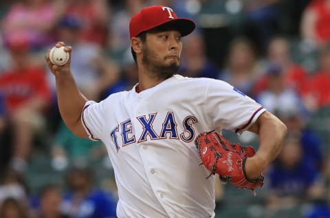 ARLINGTON, TX – MAY 16: Yu Darvish