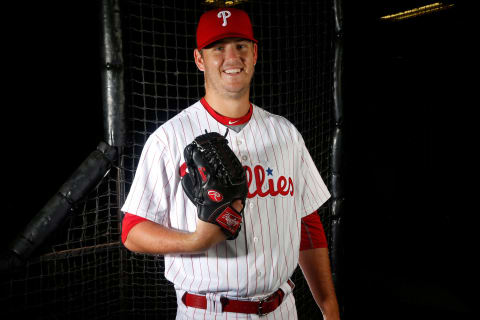 CLEARWATER, FL – FEBRUARY 20: Cole Irvin #74 of the Philadelphia Phillies poses for a portrait on February 20, 2018 at Spectrum Field in Clearwater, Florida. (Photo by Brian Blanco/Getty Images)