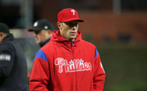 PHILADELPHIA, PA – APRIL 20: Manager Gabe Kapler