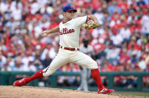 David Robertson #30 of the Philadelphia Phillies (Photo by G Fiume/Getty Images)