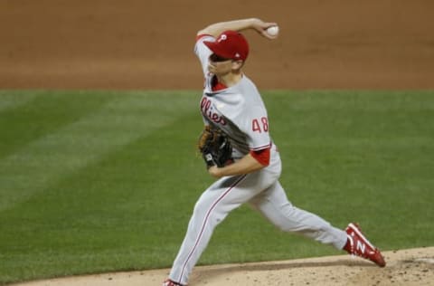 Spencer Howard #48 of the Philadelphia Phillies (Photo by Jim McIsaac/Getty Images)