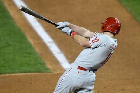 J.T. Realmuto #10 of the Philadelphia Phillies (Photo by G Fiume/Getty Images)