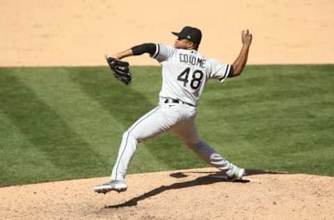 Alex Colome #48 of the Chicago White Sox (Photo by Ezra Shaw/Getty Images)