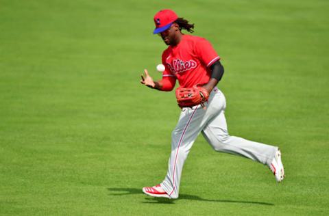 Odubel Herrera #37 of the Philadelphia Phillies (Photo by Julio Aguilar/Getty Images)