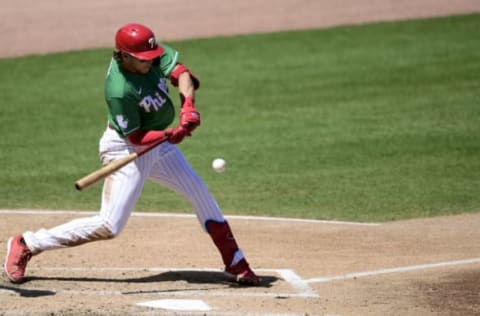 Alec Bohm #28 of the Philadelphia Phillies (Photo by Douglas P. DeFelice/Getty Images)