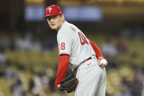 Spencer Howard #48 of the Philadelphia Phillies (Photo by Meg Oliphant/Getty Images)