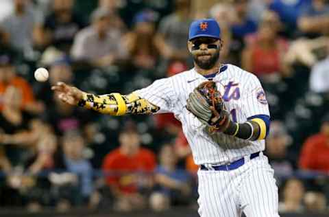 Jonathan Villar #1 of the New York Mets (Photo by Jim McIsaac/Getty Images)