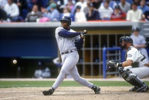 Danny Tartabull #45 of the New York Yankees (Photo by Focus on Sport/Getty Images)