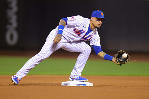 Javier Baez #23 of the New York Mets (Photo by Mike Stobe/Getty Images)