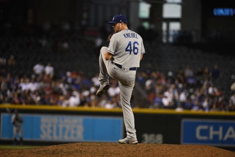 Corey Knebel #46 (Photo by Norm Hall/Getty Images)