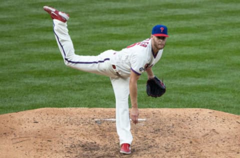 Starting pitcher Zack Wheeler of the Philadelphia Phillies (Bill Streicher/USA TODAY Sports)