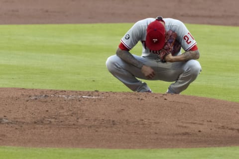 Philadelphia Phillies starting pitcher Vince Velasquez (Jason Getz/USA TODAY Sports)