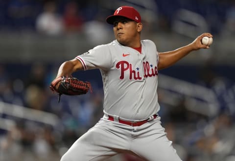 Philadelphia Phillies starting pitcher Ranger Suarez (Jasen Vinlove/USA TODAY Sports)