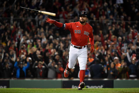 Kyle Schwarber (18) Mandatory Credit: Bob DeChiara-USA TODAY Sports