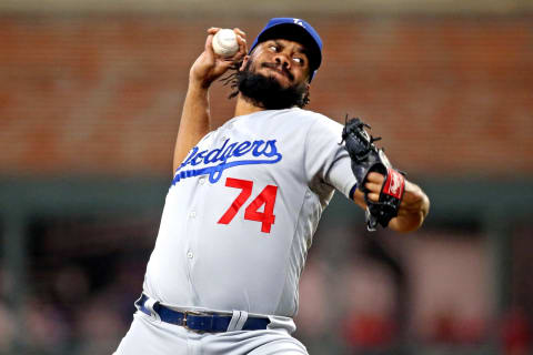 Kenley Jansen (74) Mandatory Credit: Brett Davis-USA TODAY Sports