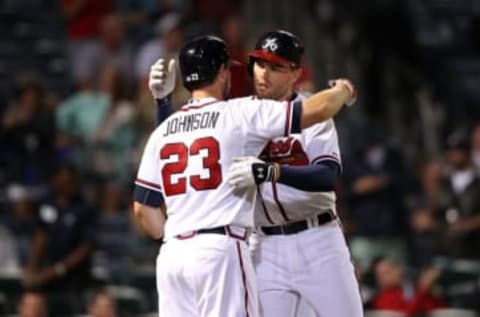 Atlanta Braves Freeman Hug