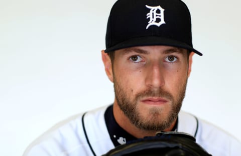 LAKELAND, FLORIDA – FEBRUARY 19: Shane Greene – then of the Detroit Tigers – poses for a portrait during photo day. (Photo by Mike Ehrmann/Getty Images)