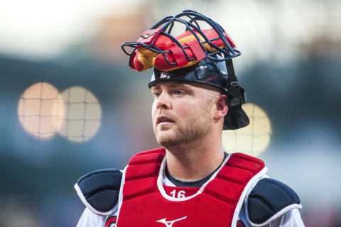 Brian McCann of the Atlanta Braves. (Photo by Pouya Dianat/Atlanta Braves/Getty Images)