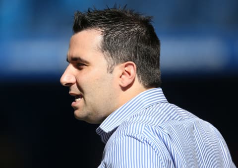 General manager Alex Anthopoulos of the Atlanta Braves. (Photo by Tom Szczerbowski/Getty Images)