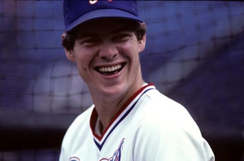 ATLANTA, GA – JULY 1982: Dale Murphy of the Atlanta Braves. (Photo by Ronald C. Modra/Getty Images)