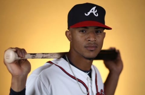 LAKE BUENA VISTA, FL – FEBRUARY 22: Ray-Patrick Didder #88 of the Atlanta Braves poses for a photo during photo days at Champion Stadium on February 22, 2018 in Lake Buena Vista, Florida (Photo by Rob Carr/Getty Images)