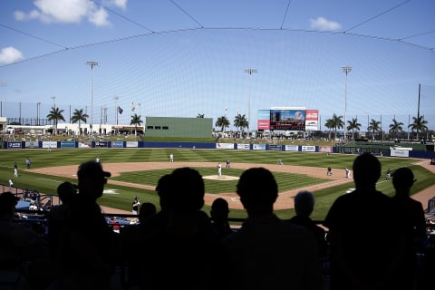 A general view of FITTEAM Ballpark. (Photo by Michael Reaves/Getty Images)