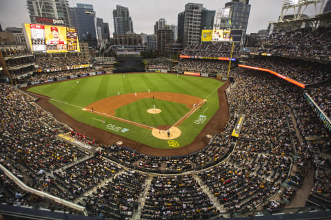 A general view of the ballpark as the San Diego Padres. (Photo by Matt Thomas/San Diego Padres/Getty Images)