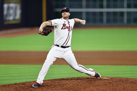 Will Smith #51 of the Atlanta Braves. (Photo by Elsa/Getty Images)