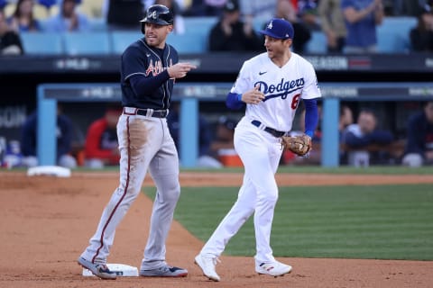 Freddie Freeman #5 of the Atlanta Braves. (Photo by Harry How/Getty Images)