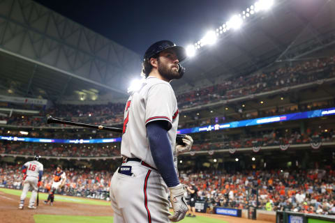 Shortstop Dansby Swanson of the Atlanta Braves. (Photo by Carmen Mandato/Getty Images)