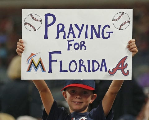 Young Braves’ fan (Photo by Mike Zarrilli/Getty Images)