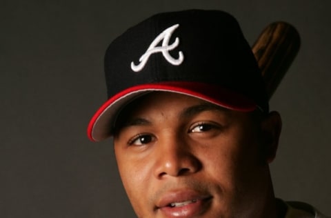 KISSIMMEE, FL – FEBRUARY 22: Andruw Jones #25 poses during the Atlanta Braves Photo Day on February 22, 2007 at The Ballpark at Disney’s Wide World of Sports in Kissimmee, Florida. (Photo by Elsa/Getty Images)