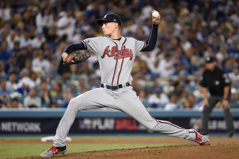 Would the Atlanta Braves trade Max Fried to fill an outfield vacancy? (Photo by Kevork Djansezian/Getty Images)