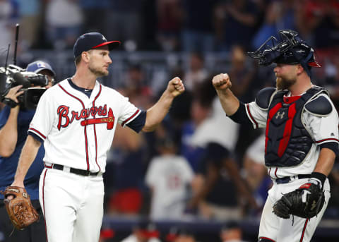 Atlanta Braves reliever Grant Dayton’s struggles this spring might cost him his roster spot. (Photo by Todd Kirkland/Getty Images)