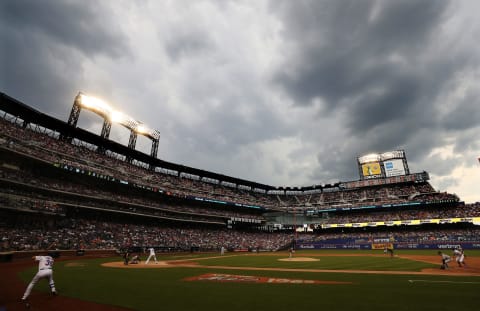 NEW YORK, NEW YORK – JUNE 29: A general view of the game between the New York Mets and the Atlanta Braves during their game at Citi Field on June 29, 2019 in New York City. (Photo by Al Bello/Getty Images)