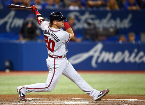 The Atlanta Braves will make a push to return Josh Donaldson for the 2929 season. (Photo by Vaughn Ridley/Getty Images)