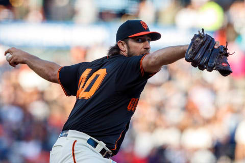 The Atlanta Braves and Madison Bumgarner are often linked. but will the tall lefty find a home with the Braves in 2020? (Photo by Jason O. Watson/Getty Images)