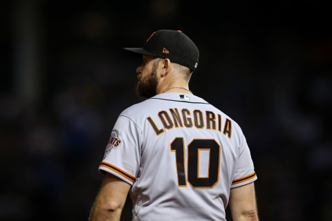 Evan Longoria Atlanta Braves trade target. (Photo by Dylan Buell/Getty Images)