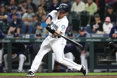 The Atlanta Braves may turn to Kyle Seager if Josh Donaldson doesn’t return. (Photo by Abbie Parr/Getty Images)