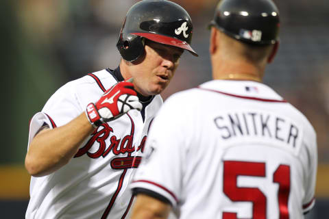 Chipper Jones of the Atlanta Braves (Photo by Daniel Shirey/Getty Images)