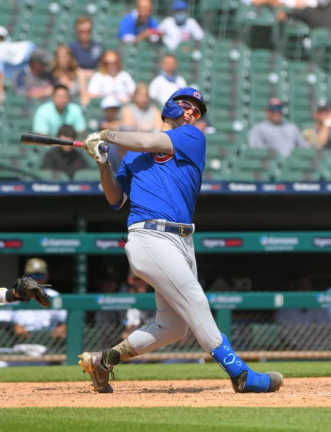 The Atlanta Braves acquired power-hitting outfielder Joc Pederson from the Cubs Thursday evening. (Photo by Mark Cunningham/MLB Photos via Getty Images)